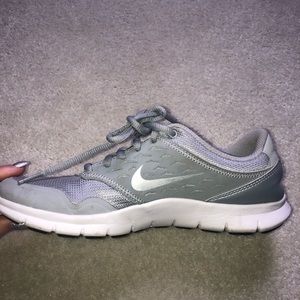 Gray/Silver Nike Sneakers